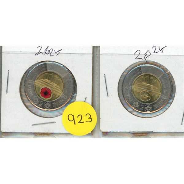 2025 Canadian $2 commemorative circulation coins honoring the 25th anniversary of the repatriation o