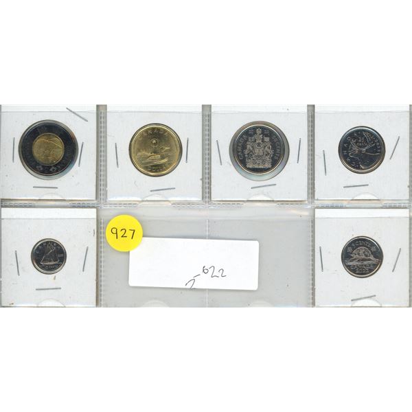 2022 Canada Proof Like Uncirculated Coin Set.