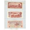 Image 2 : 1954, 1974, 1986 Bank of Canada Two Dollars.