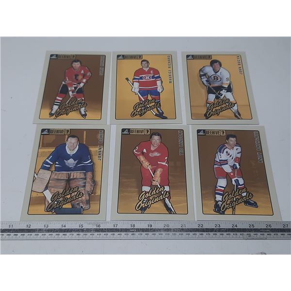 Pinnacle Beehive "Golden Originals" J.Bower, Bucyk, Makita, Ted Lindsay, M. Richard