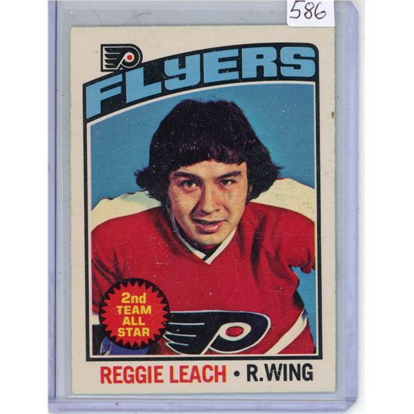 O.P.C. 1976-77 Reggie Leach Flyers