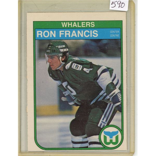 O.P.C. 1982-83 Ron Francis "rookie" Whalers