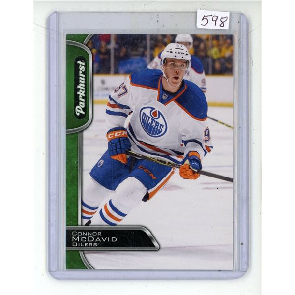 Parkhurst 2016 Connor McDavid 1st Year Card "Rookie" Oilers