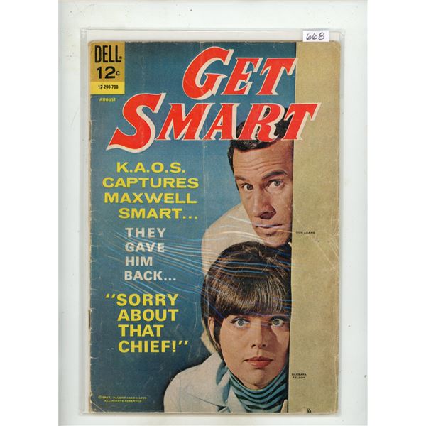 Dell 12 Cent 'Get Smart" Comic #7 YR 1967