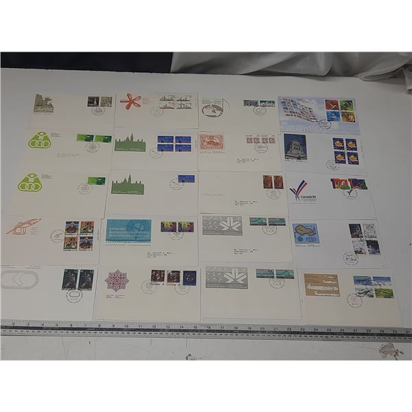 Canada First Day Covers20 Different From 1975-1999