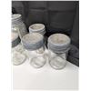 Image 6 : Lot of Vintage Jars/Vintage Lids as Shown