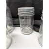 Image 7 : Lot of Vintage Jars/Vintage Lids as Shown