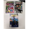Image 1 : (3) Vintage Marvel Comics (1) Deathlok Vs. Doom and (2) Wolfpack