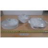 Image 2 : Corning ware casserole dishes with lids. (Lids Have Chips In It)