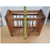 Image 2 : Wooden Magazine Rack.