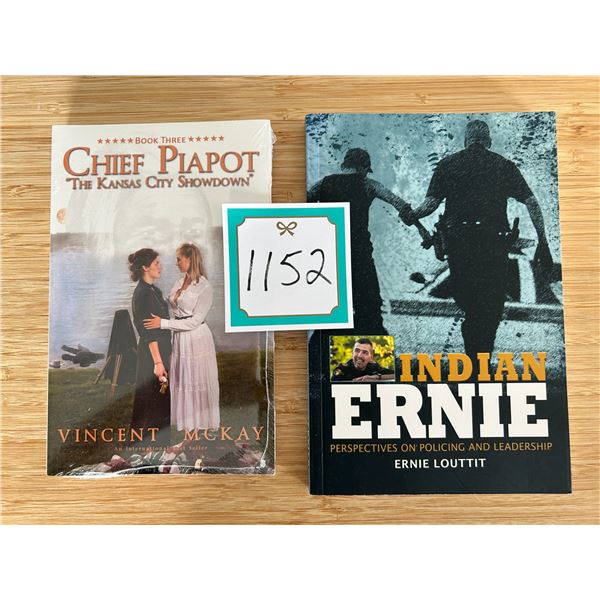 Indian Ernie and Chief Piapot Books