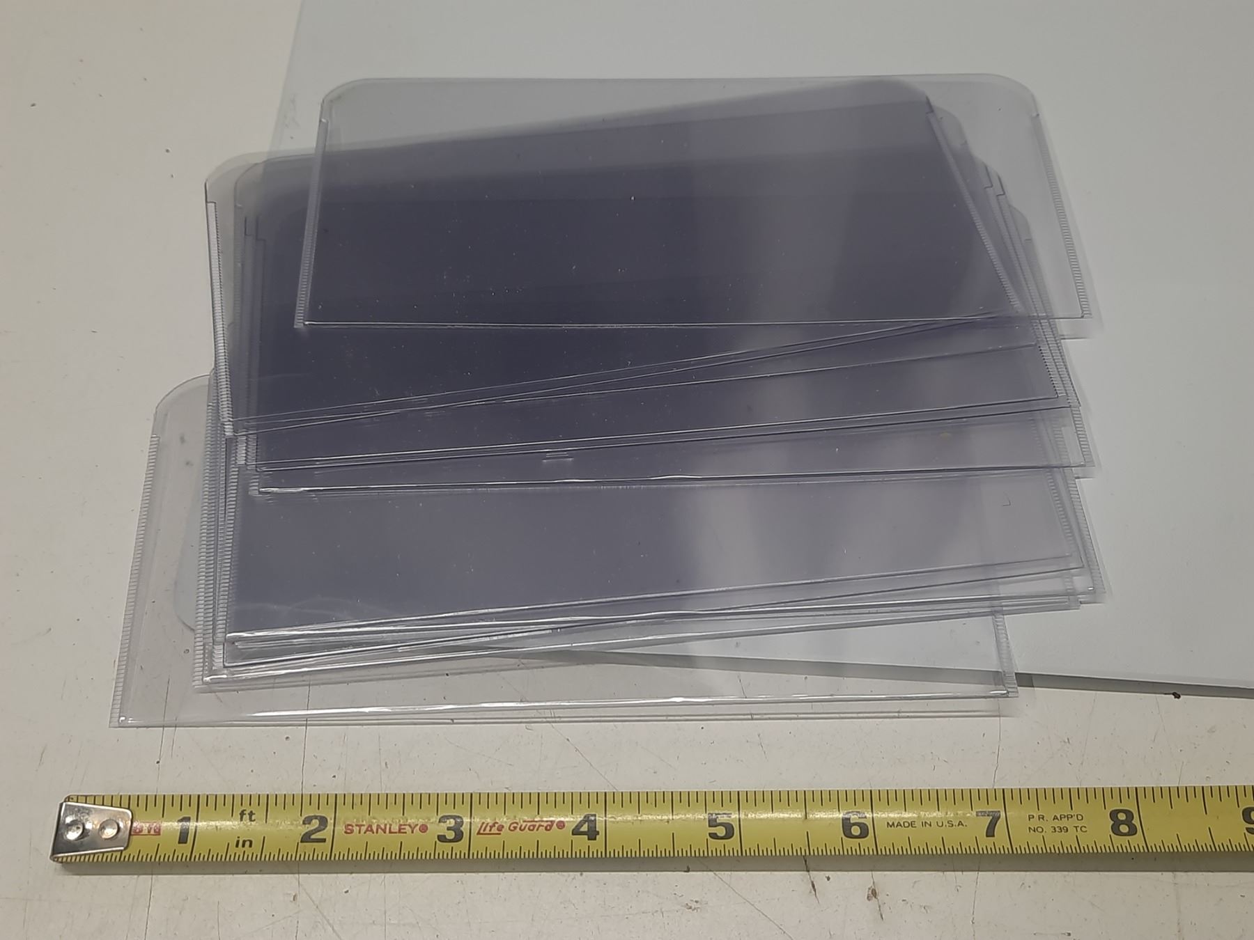 File Folder with 2 Empty Currency Note Sheets & (12) Plastic Currency ...