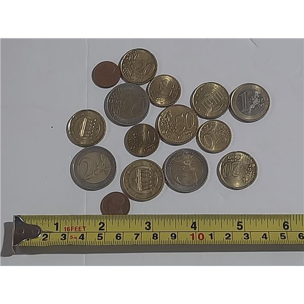 Euro Coins.