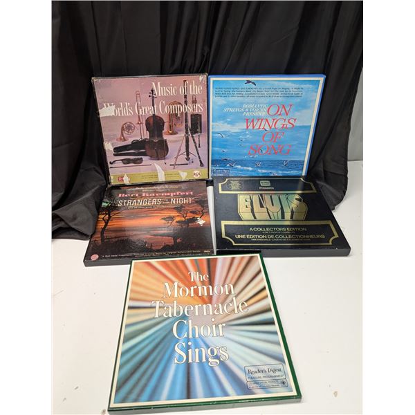 (5) Record Collectors Collections as Shown