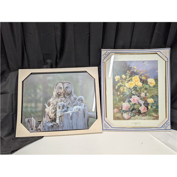 (2) New Framed Art Prints 22"x18"