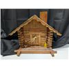 Image 1 : Vintage Cabin Design Clock (Not Tested, needs Battery)