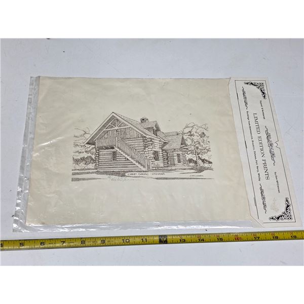 Limited edition print- camp samac- oshawa