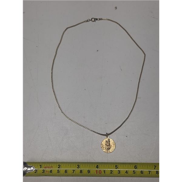 St. Christopher Necklace.