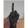Image 2 : Welded Metal Sculpture Depicting A Middle Finger Gesture.