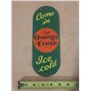 Image 1 : Orange Crush Porcelain Metal Sign.