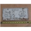 Image 2 : 1959 Alberta Licence Plate.