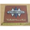 Image 1 : International Metal Sign. (Repo)