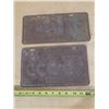 Image 2 : 1930 and 1931 Saskatchewan Licence Plate. (Re-Paint)