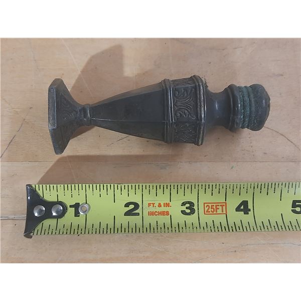 Antique Mystry Item - 1881 Rogers Mentioned On Down Side.(Might Be Salt/Pepper Shaker)