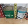 Image 3 : Lot of Vintage Empty Tins.