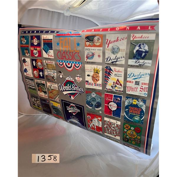Vintage Baseball MLB poster