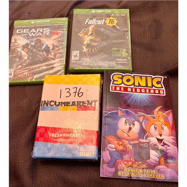 Xbox One Gears of War/Fallout, Incohearant game, etc