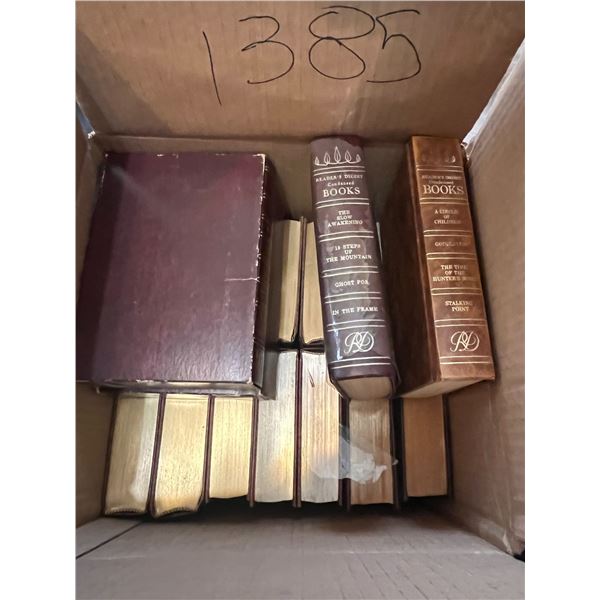 reader digest condensed books - 2 boxes