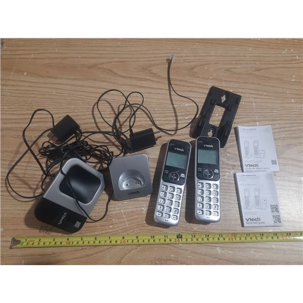 (2) V-Tech Cordless Phones. (Working)