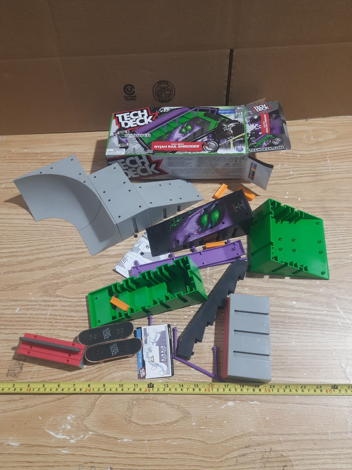 Tech Deck Donut Ramp Tech Deck Ramp. - Schmalz Auctions
