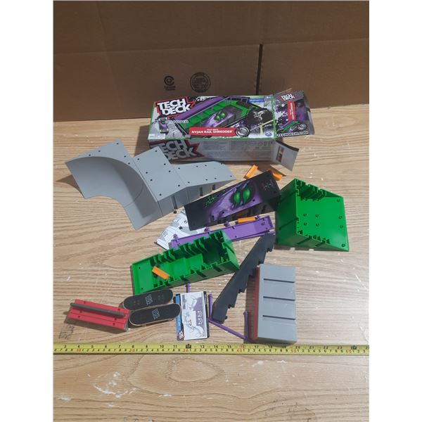 Tech Deck Ramp.