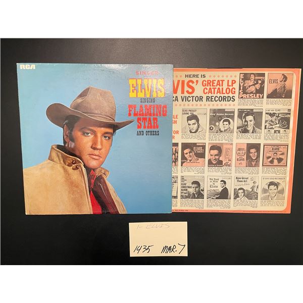 Elvis Singing Flaming Star & Others