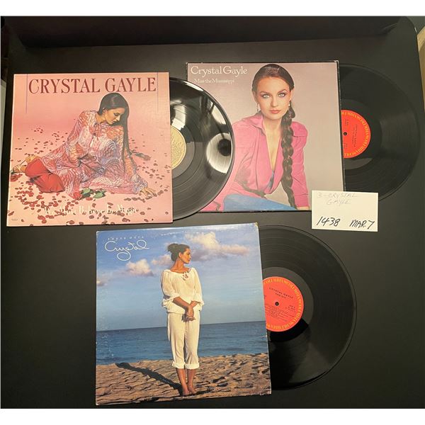 3 - Crystal Gayle albums