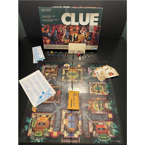 Clue board game
