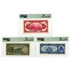 Image 2 : China. Bank of China & Bank of Communications, 1914 to 1940, Issued Banknote Trio.