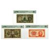 Image 1 : China. Chinese Issued Banknote Trio, ca.1931 to 1936