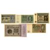 Image 1 : Germany. Issued Banknote Assortment, ca.1917 to 1929.