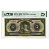 Image 1 : Mexico. Banco de Mexico, 1925, Issued 5 Pesos Banknote Rarity.
