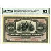 Image 1 : Mexico. Banco Mexicano de Comercio e Industria, ND (ca.1900), "Bono De Caja" Specimen Banknote