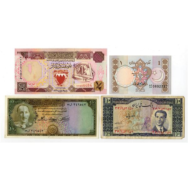 Middle Eastern Assortment of Issued Banknotes, 1951 to L.1973 (1986).