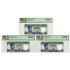 Image 1 : Swaziland. Central Bank of Swaziland, 2006, Issued Banknote Trio.
