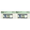 Image 1 : Swaziland. Central Bank of Swaziland, 2006, Sequential Banknote Pair.