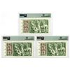 Image 2 : Switzerland, Banque Nationale Suisse, 1971, Sequential Issued Banknote Trio.