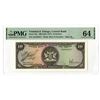 Image 1 : Trinidad & Tobago Central Bank. 1964 (ND 1977), Issued Banknote.