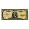 Image 1 : U.S.,  Gold Certificate, Series of 1922, Issued Banknote.