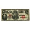 Image 1 : U.S.,  Legal Tender Note, Series of 1907, Issued Banknote.